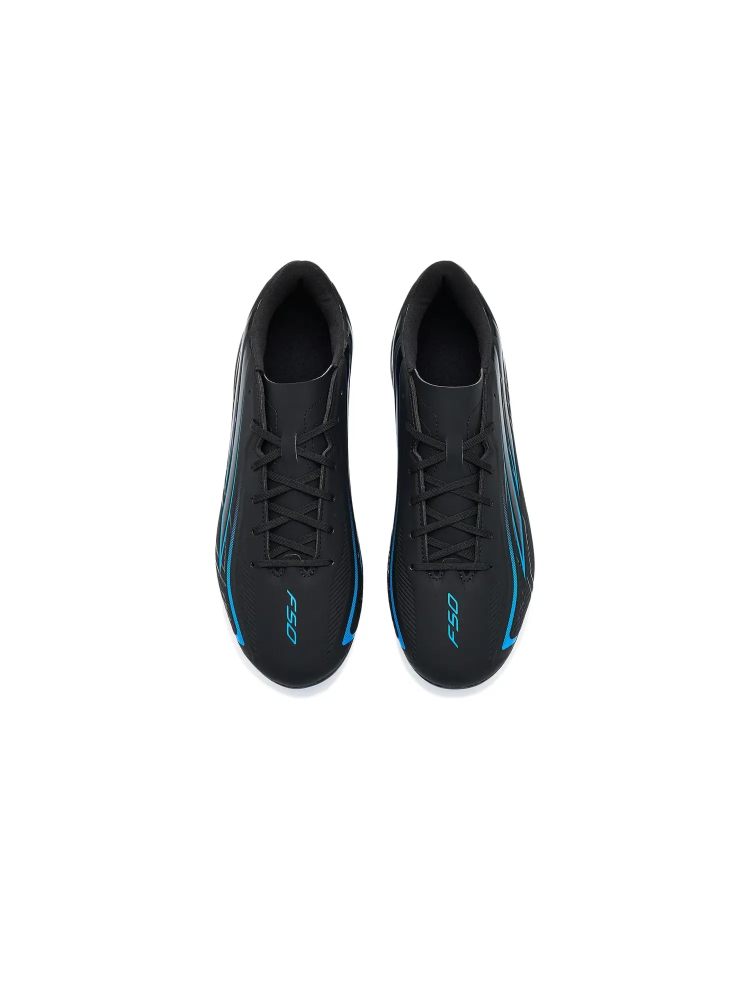 Бутсы F50 Hyperfast Club Firm Ground/Multi Ground Adidas — изображение 2 из 4, черный/черный/синий