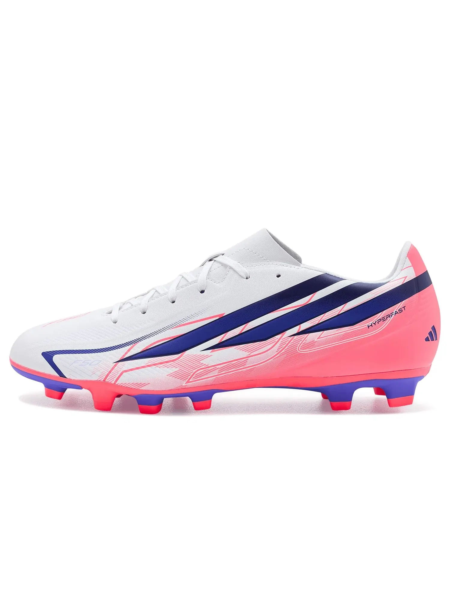 Бутсы F50 Hyperfast Club Firm Ground/Multi Ground Adidas — изображение 4 из 4, белый/фиолетовый