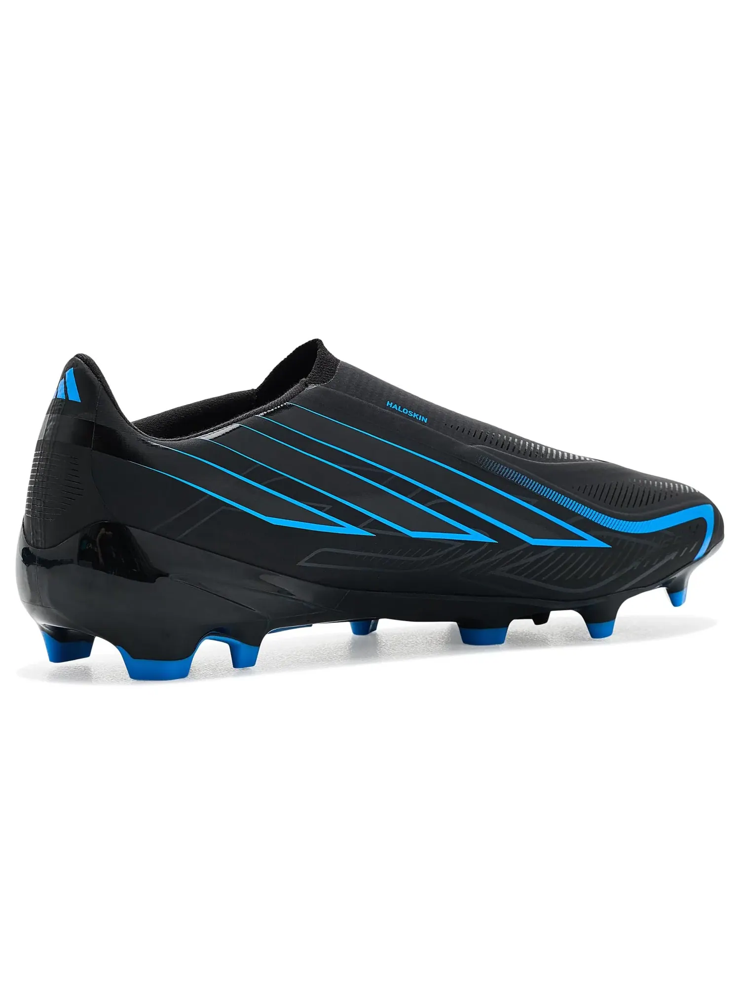 Бутсы F50 Hyperfast League Laceless Firm Ground Adidas — изображение 3 из 4, черный/черный/синий