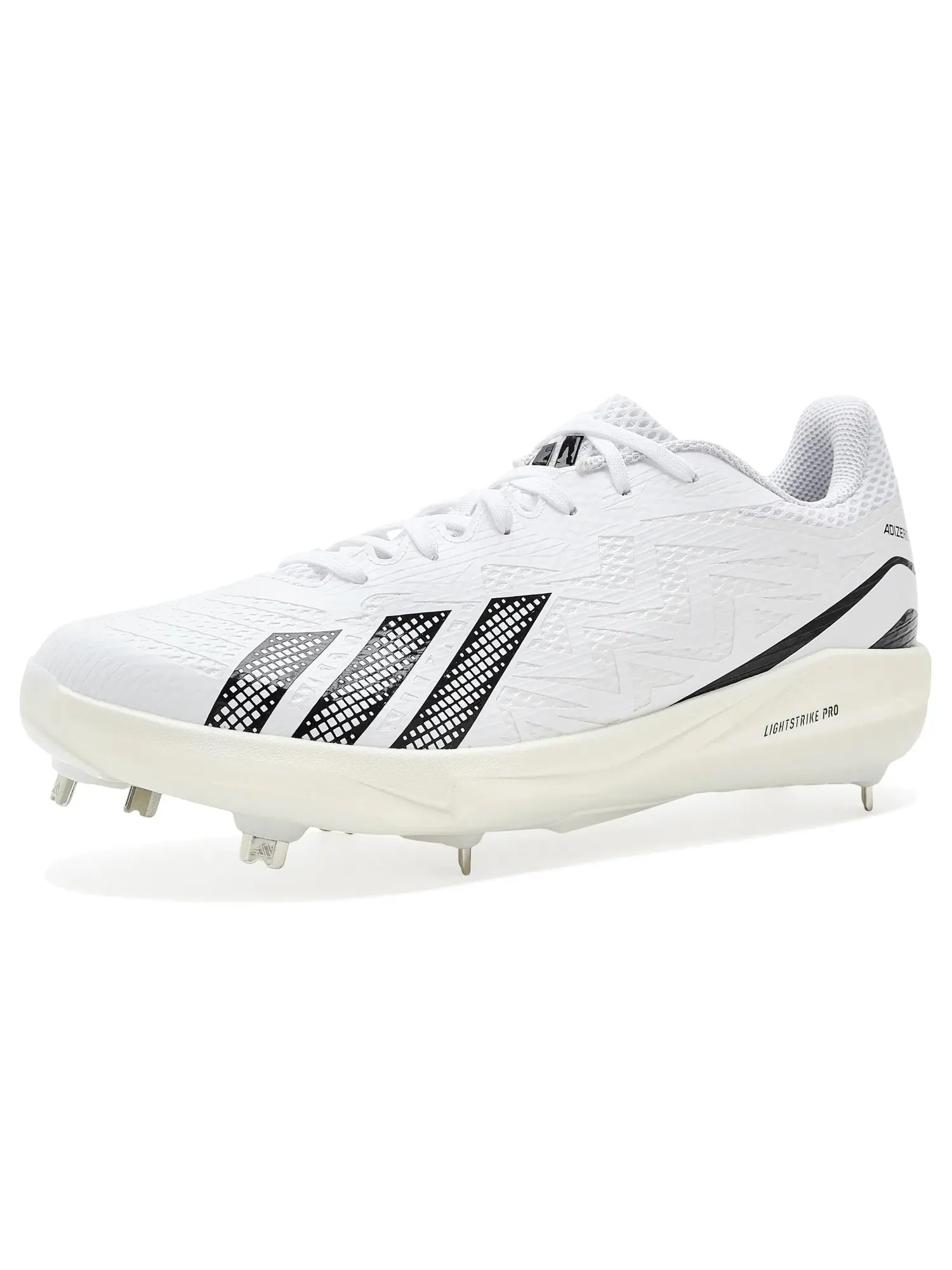 Бейсбольные бутсы Adizero Electric 3.0 Baseball Cleats Adidas — изображение 1 из 4, белый/черный/белый
