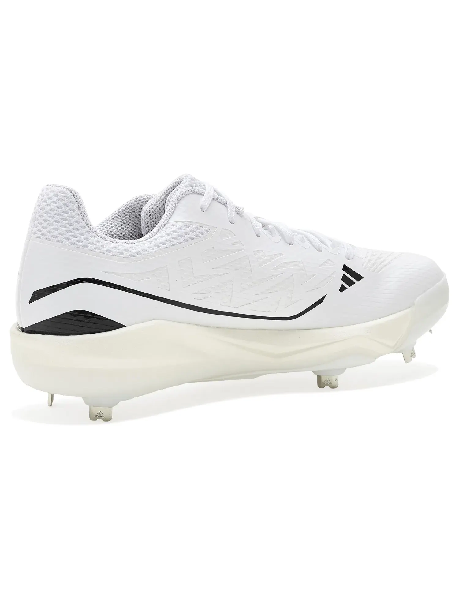 Бейсбольные бутсы Adizero Electric 3.0 Baseball Cleats Adidas — изображение 3 из 4, белый/черный/белый