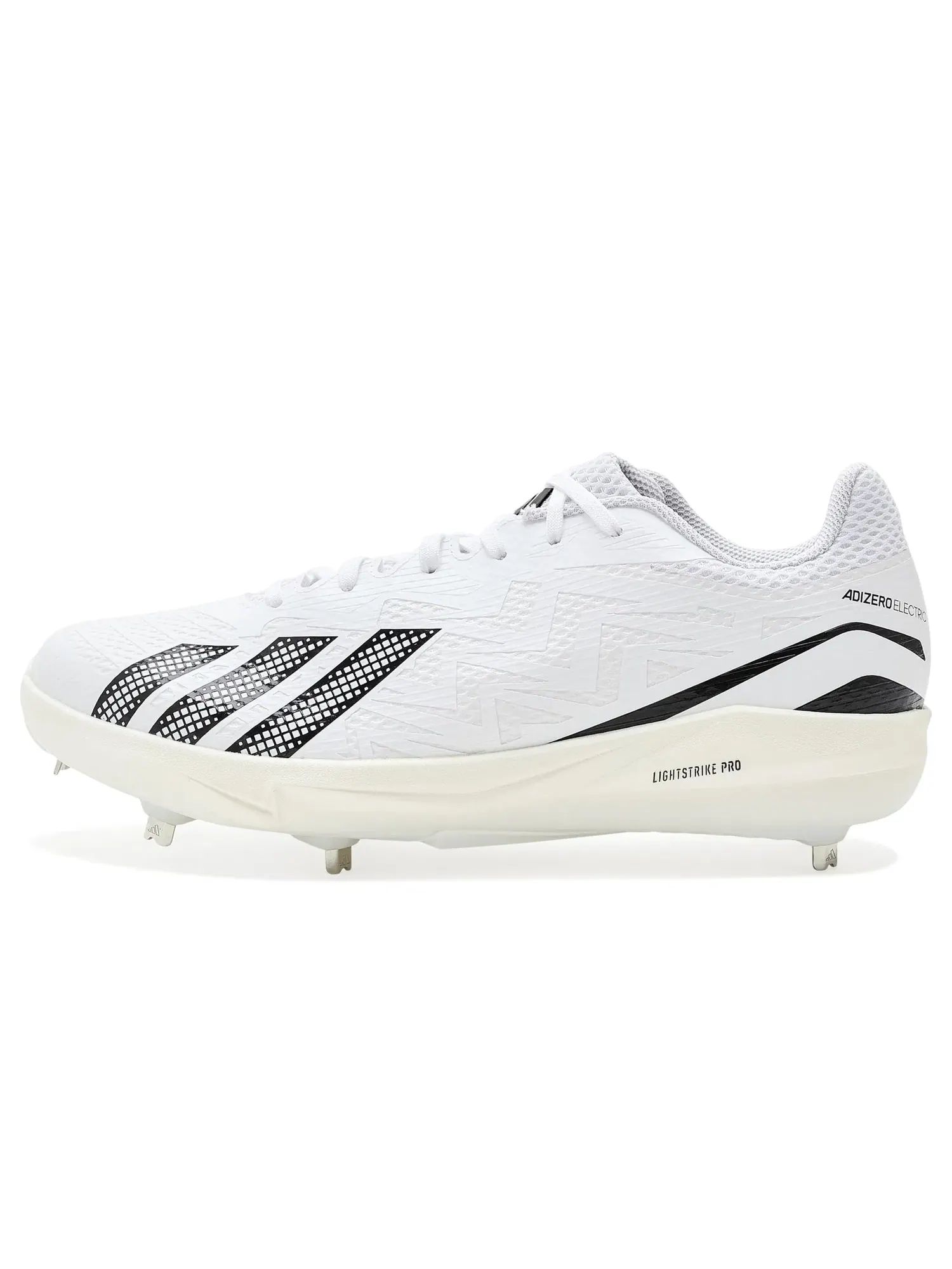 Бейсбольные бутсы Adizero Electric 3.0 Baseball Cleats Adidas — изображение 4 из 4, белый/черный/белый