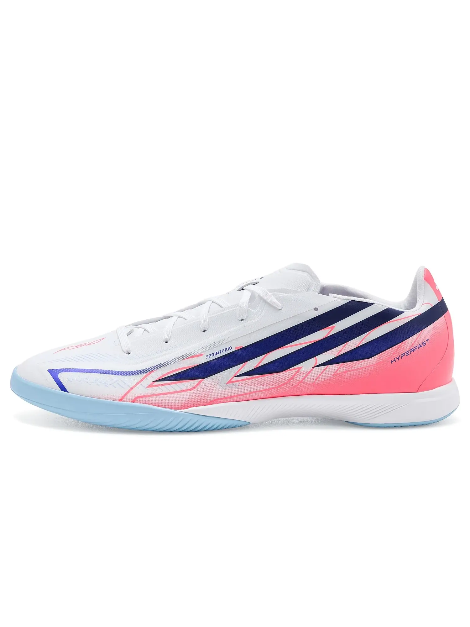 Бутсы F50 Hyperfast League Indoor Adidas — изображение 4 из 4, белый/фиолетовый