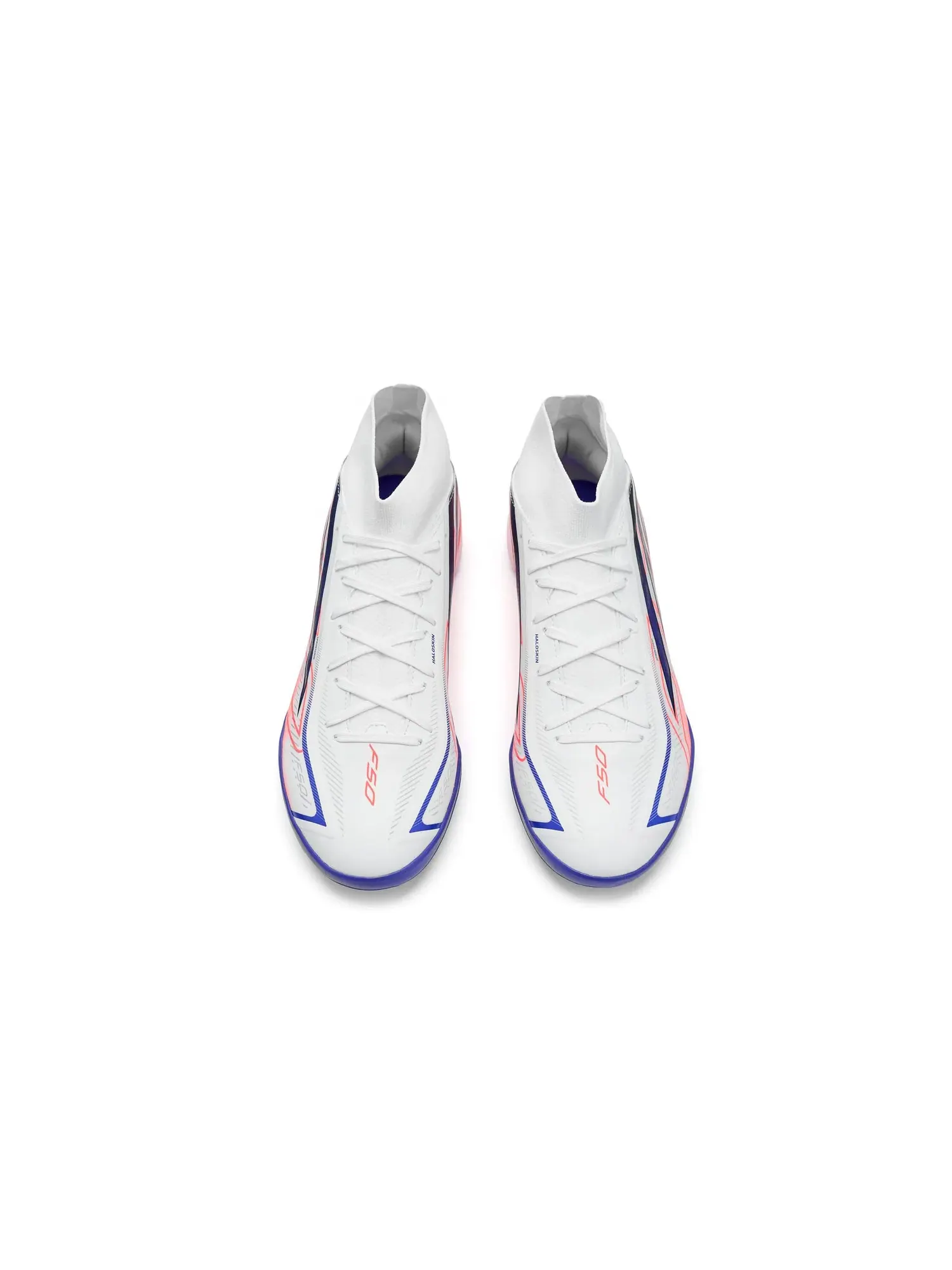Бутсы F50 Hyperfast League Mid Top Turf Adidas — изображение 2 из 4, белый/фиолетовый