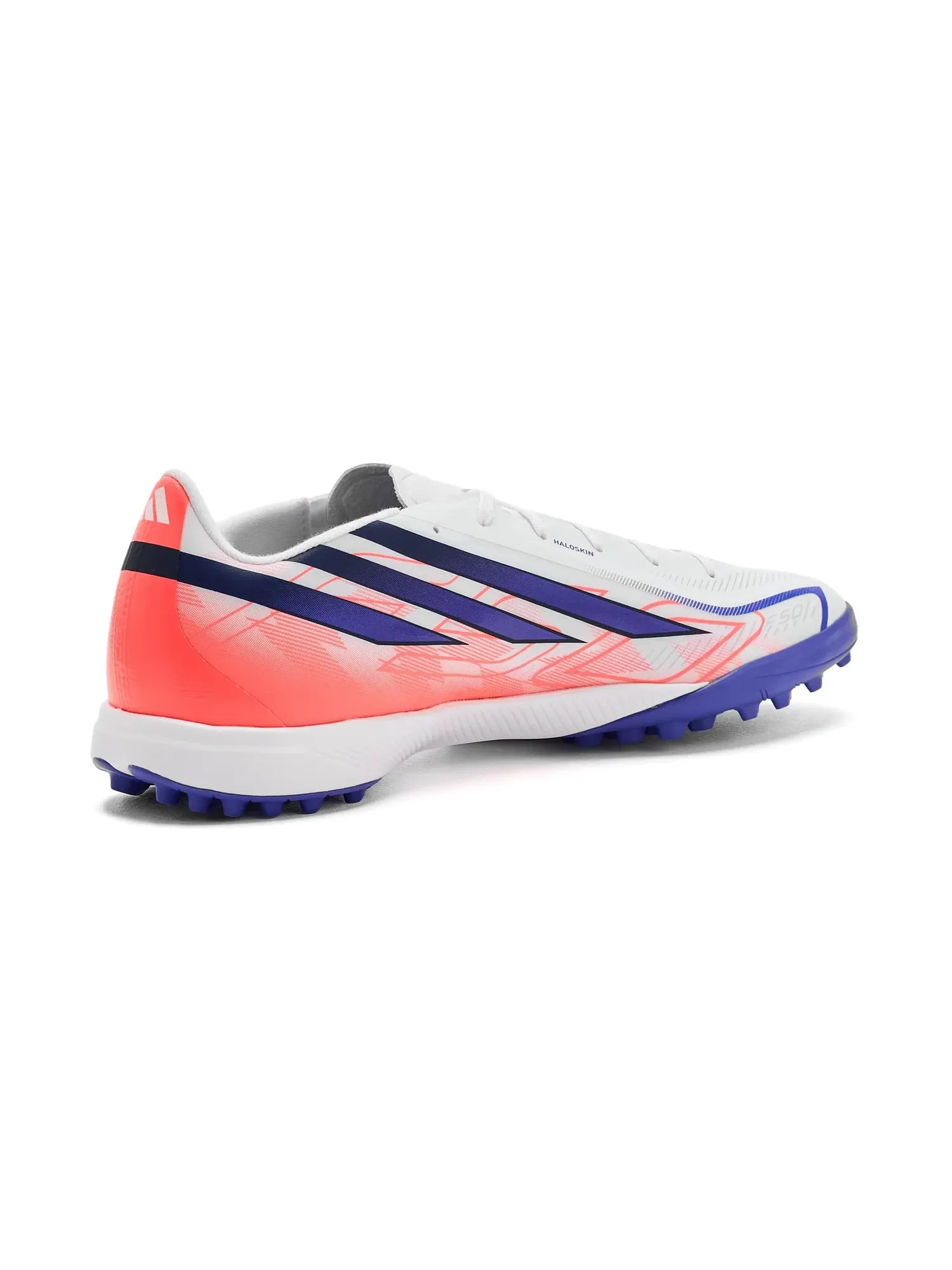 Бутсы F50 Hyperfast League Turf Soccer Cleats Adidas — изображение 3 из 4, белый/фиолетовый