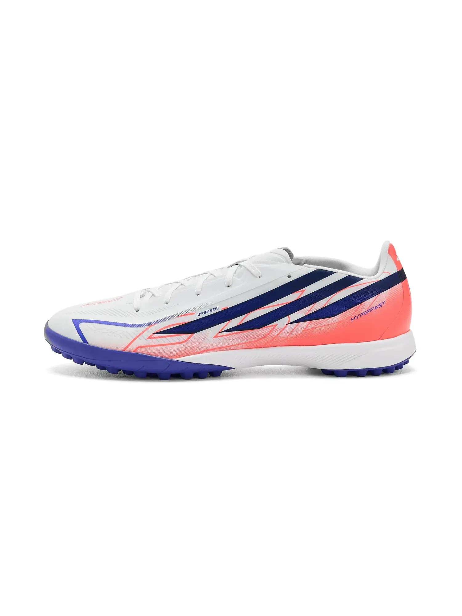 Бутсы F50 Hyperfast League Turf Soccer Cleats Adidas — изображение 4 из 4, белый/фиолетовый