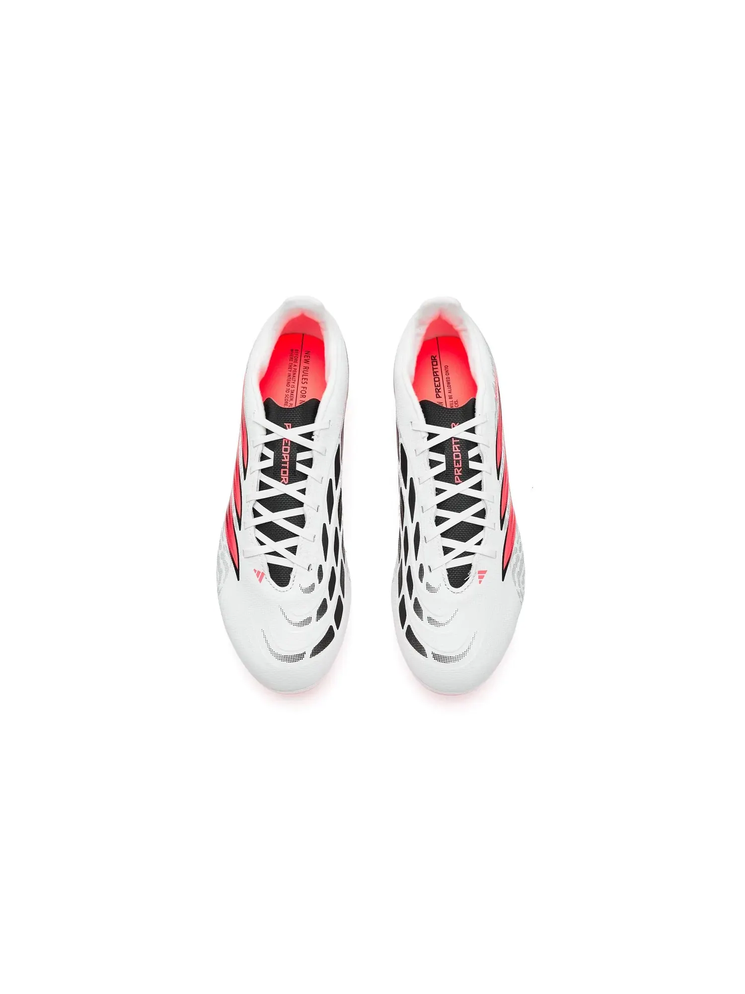 Бутсы Predator Club Firm Ground/Multi Ground Adidas — изображение 2 из 4, белый//черный