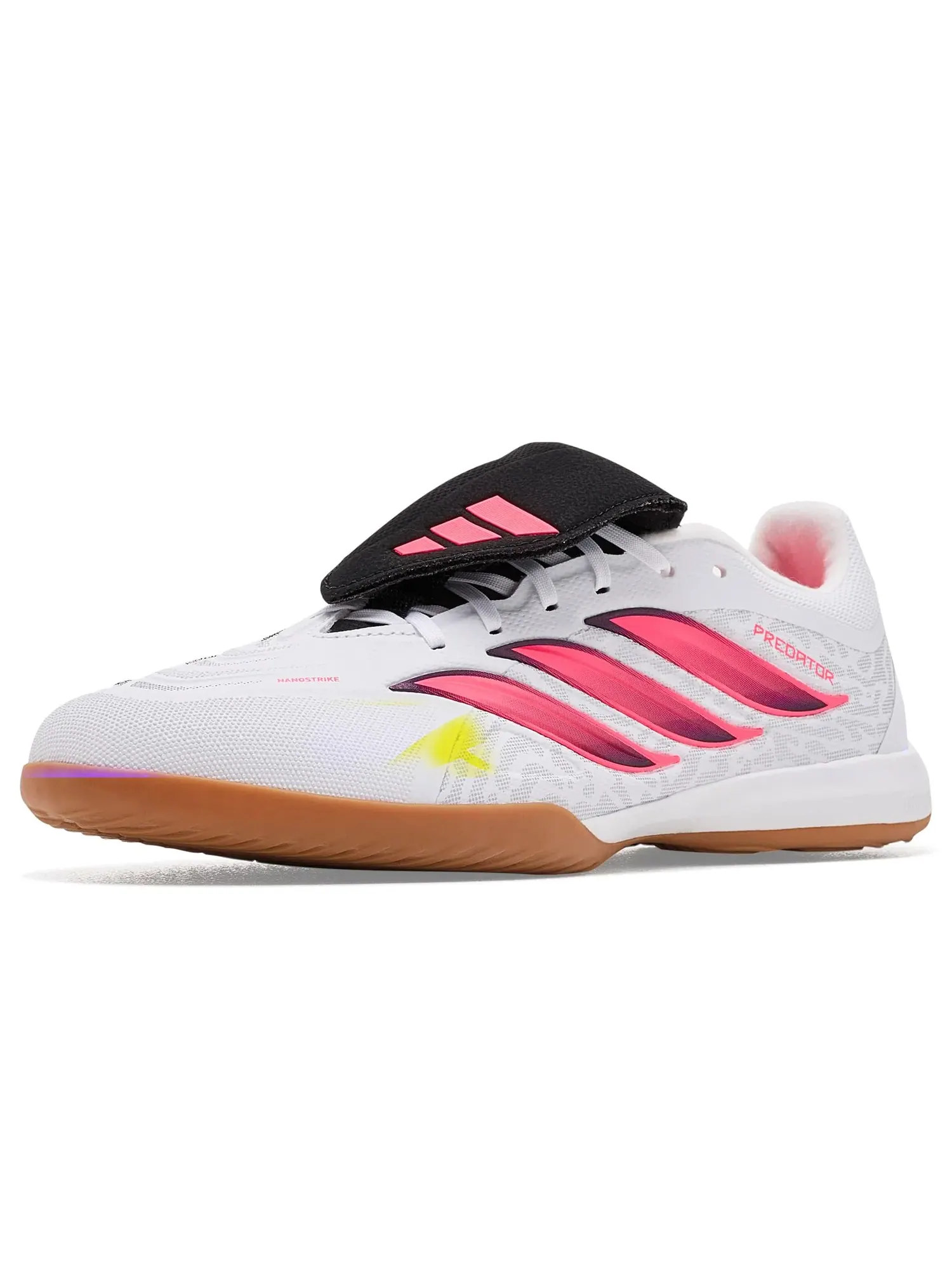 Бутсы Predator League Fold-Over Tongue Indoor Football Adidas — изображение 1 из 4, белый//черный