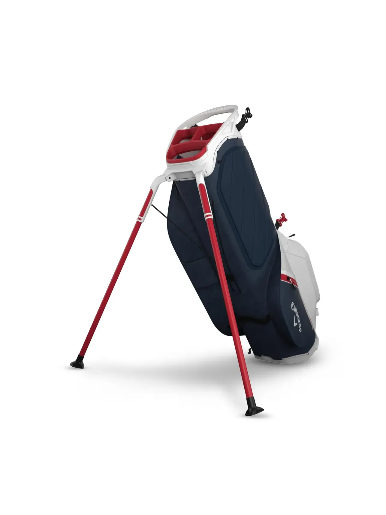 Сумка для гольфа Fairway + Stand Callaway — изображение 2 из 3, белый//красный