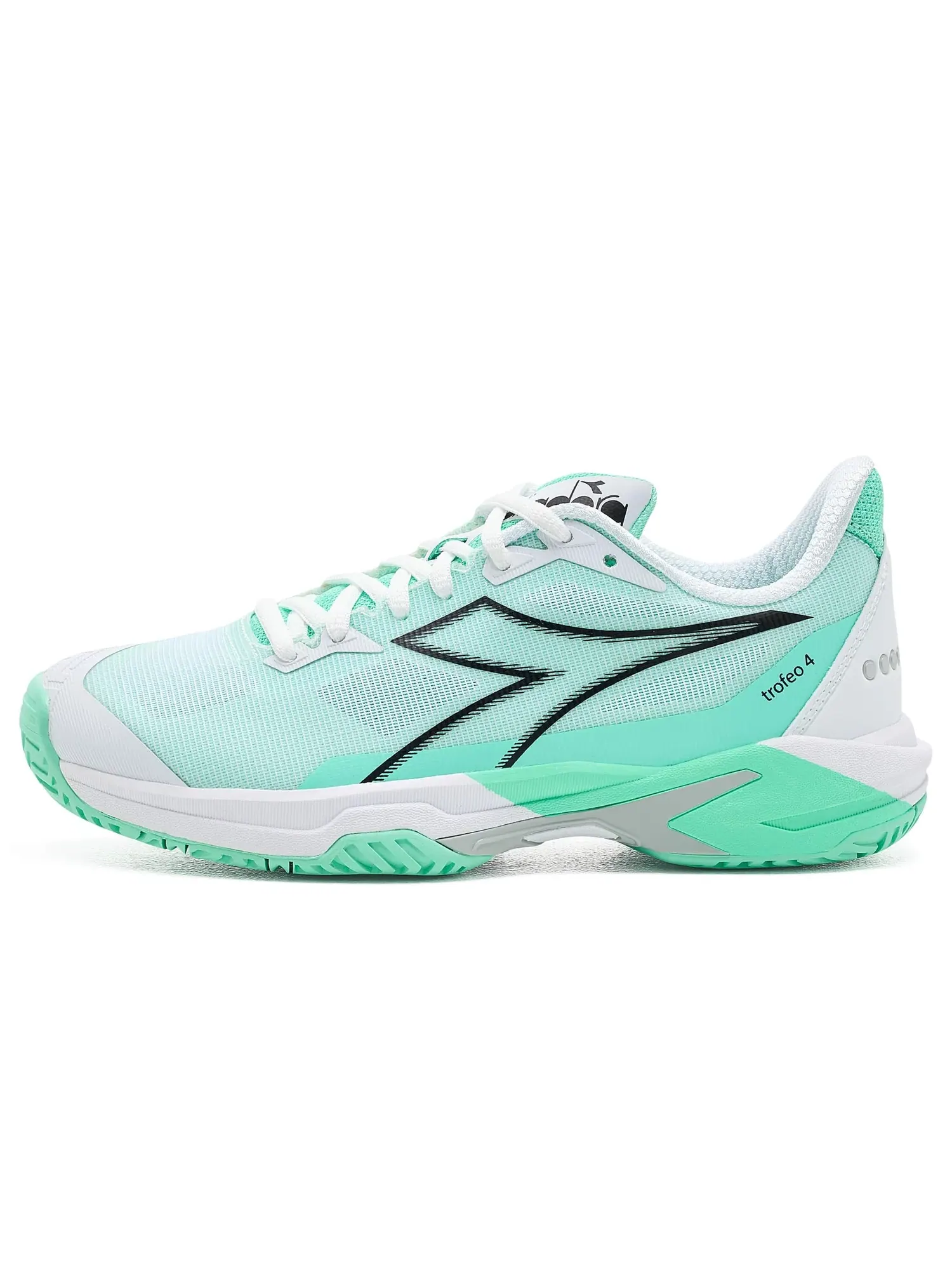 Бутсы Trofeo 4 W AG Diadora — изображение 4 из 4, белый/черный