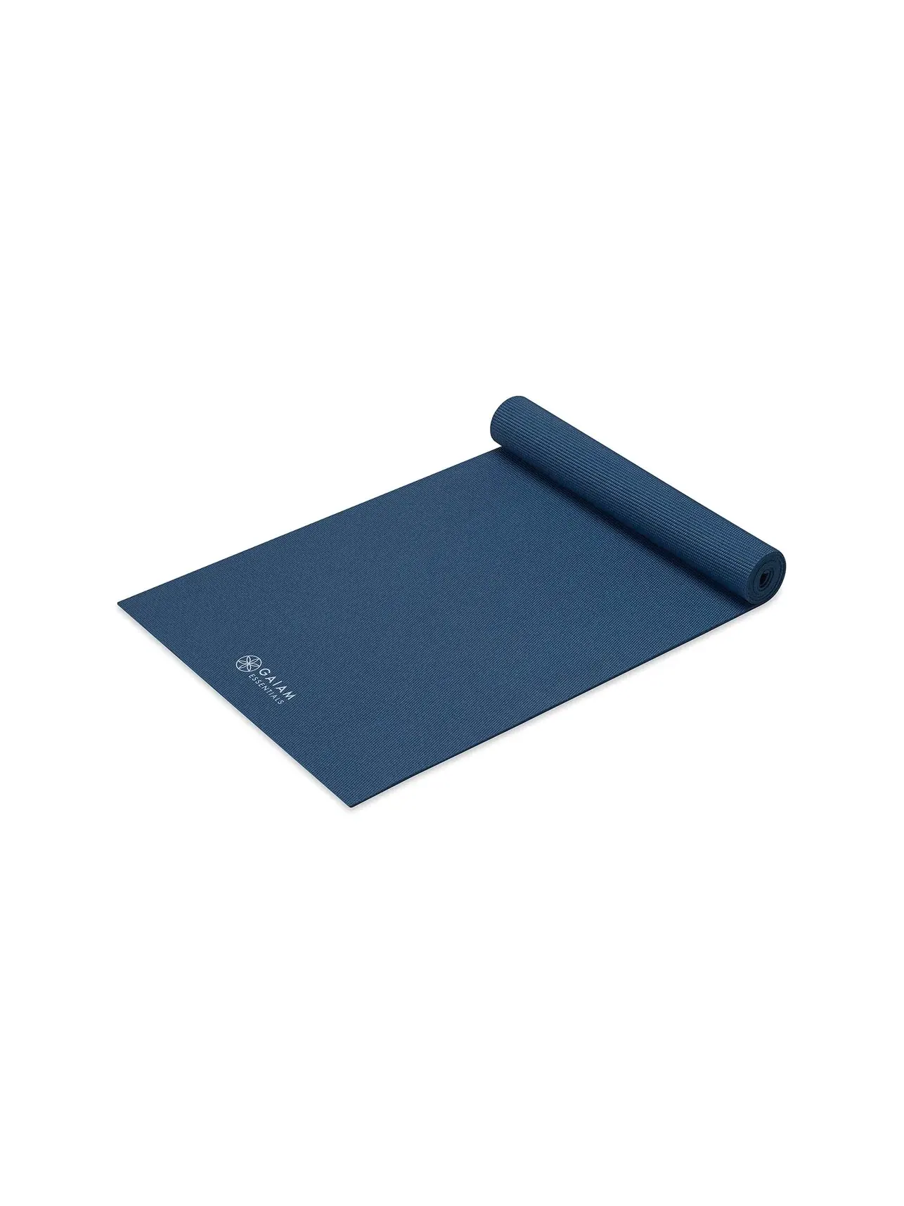 Фитнес-коврик Essentials 6 мм и слинг Gaiam — изображение 1 из 4, темно-синий