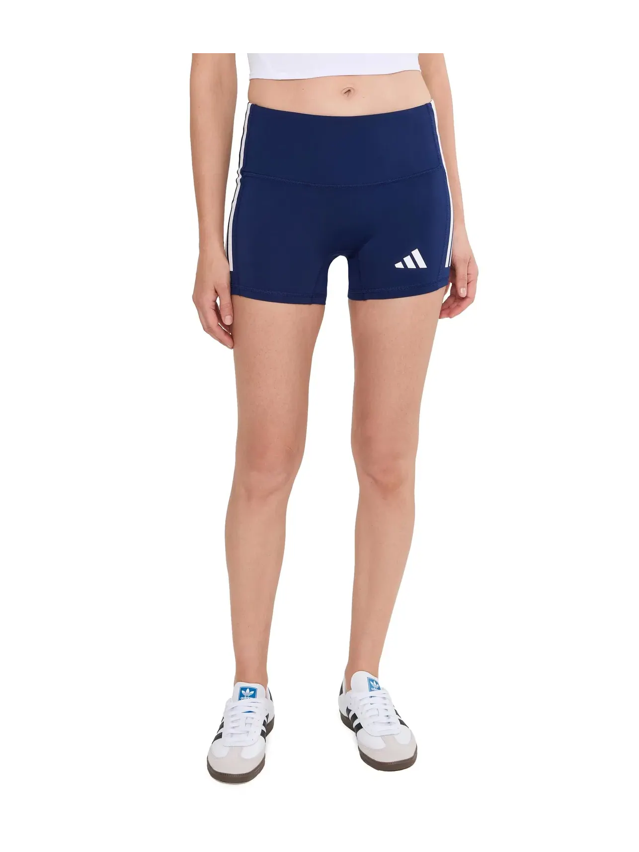 Волейбольные шорты с тремя полосками Adidas — 1