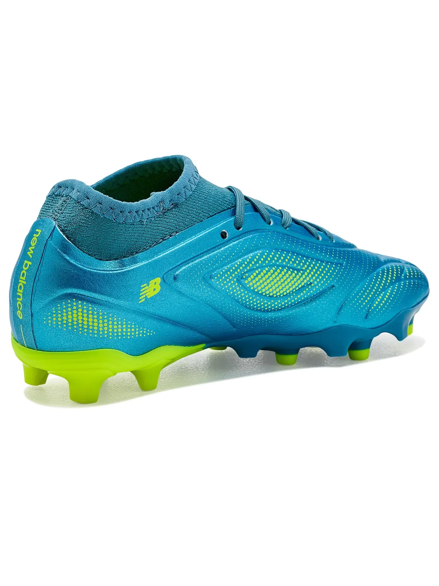 Бутсы Tekela Team Low Laced Junior Fg V5 (для маленьких и больших детей) New Balance Kids — изображение 3 из 4