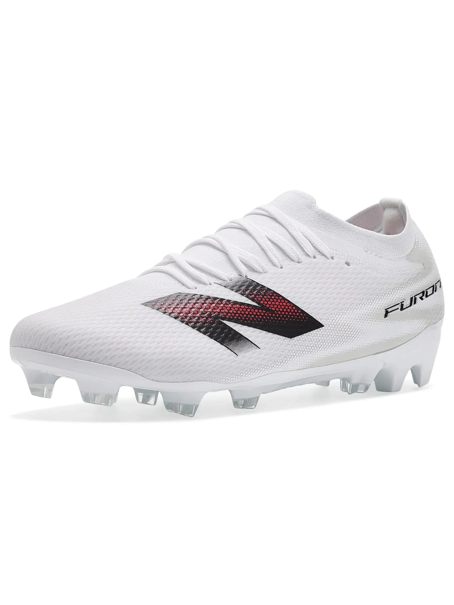 Бутсы Furon Team FG V9 New Balance — изображение 1 из 4, белый/черный