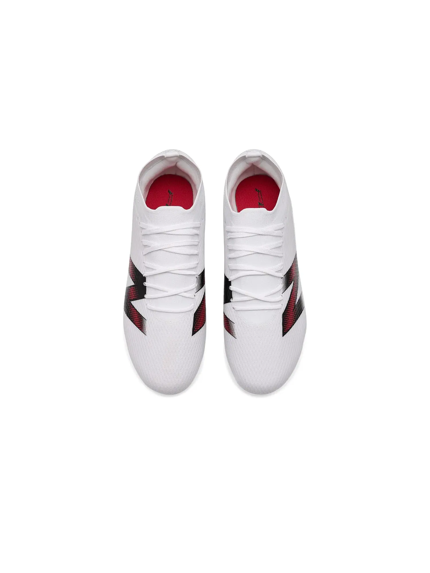 Бутсы Furon Team FG V9 New Balance — изображение 2 из 4, белый/черный