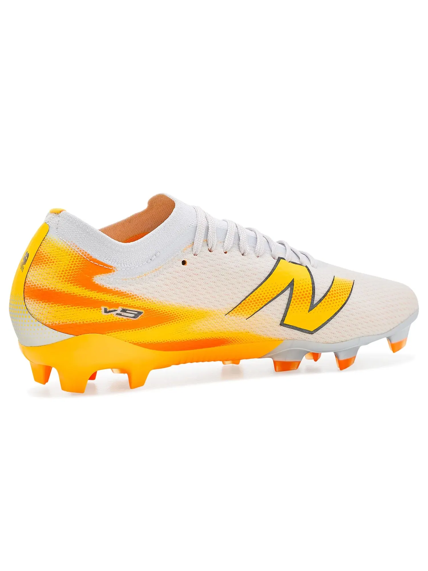 Бутсы Furon Team FG V9 New Balance — изображение 3 из 4, оранжевый