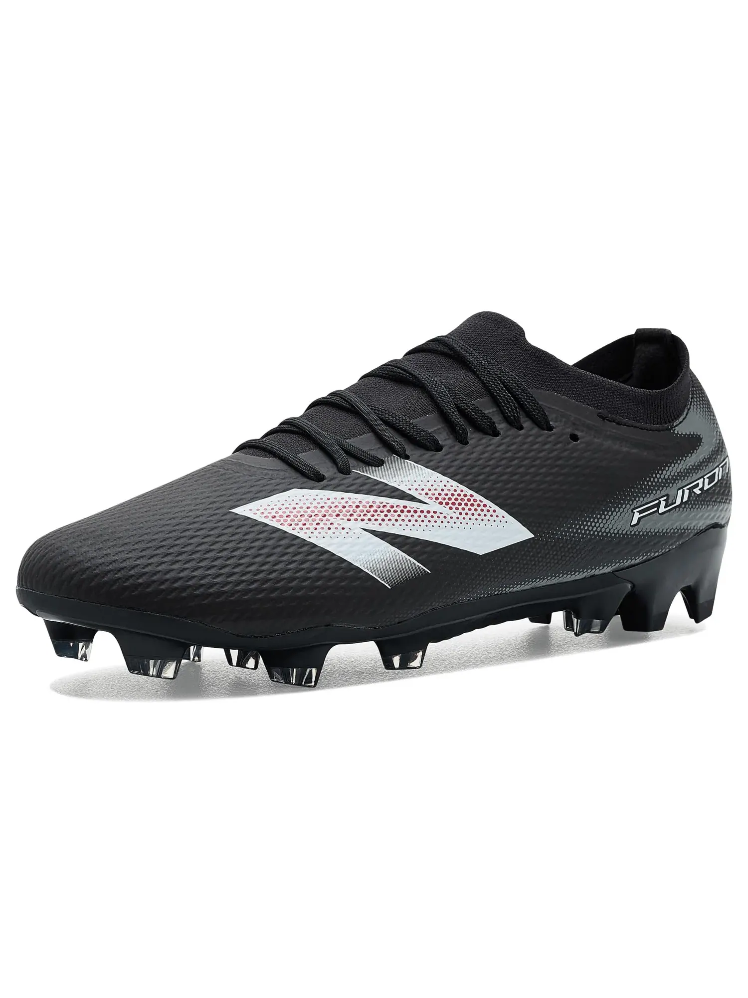 Бутсы Furon Team FG V9 New Balance — изображение 1 из 4, черный/белый