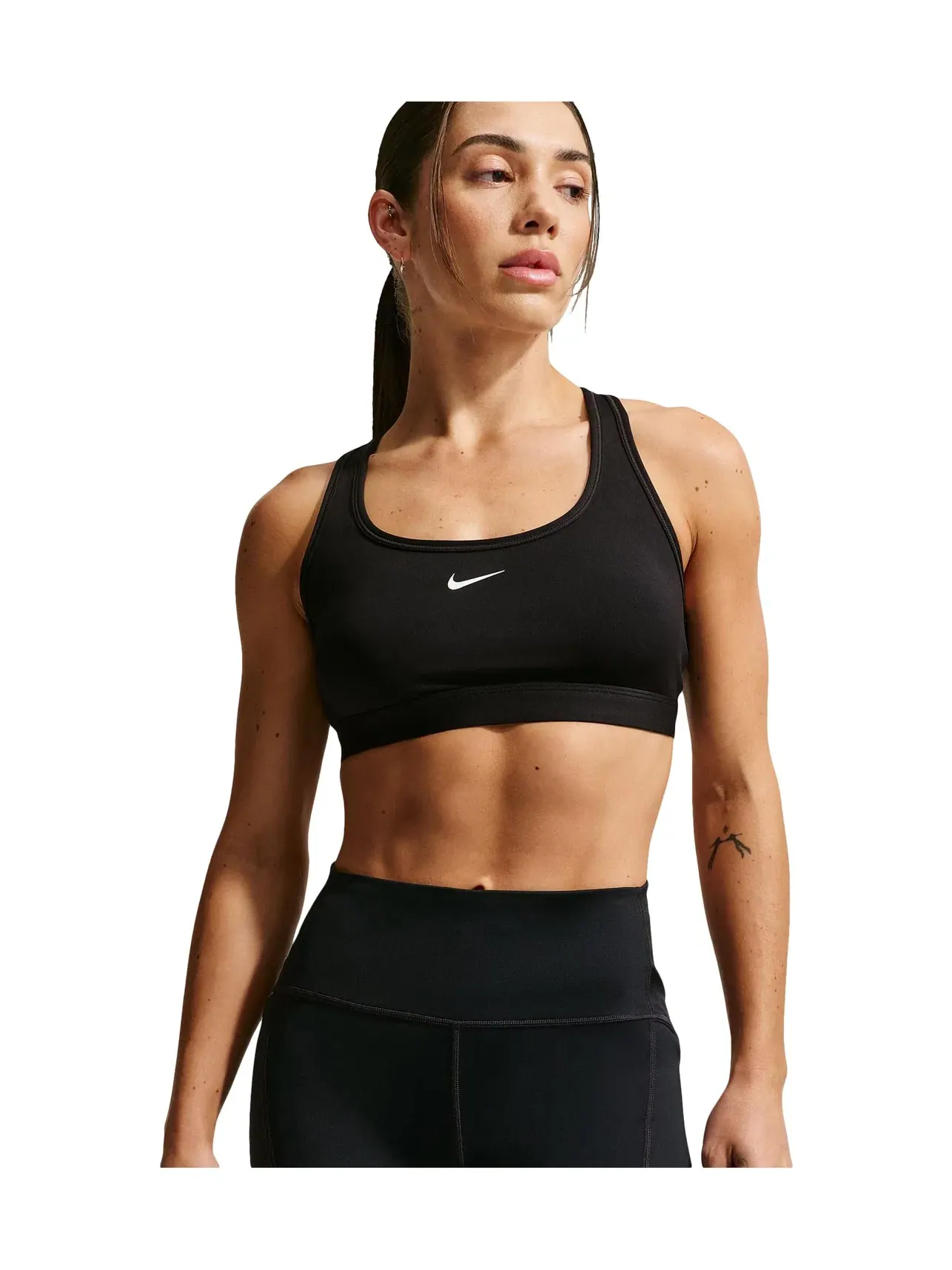 4" Swift - обтягивающие беговые шорты с высокой талией и карманами Nike — 4