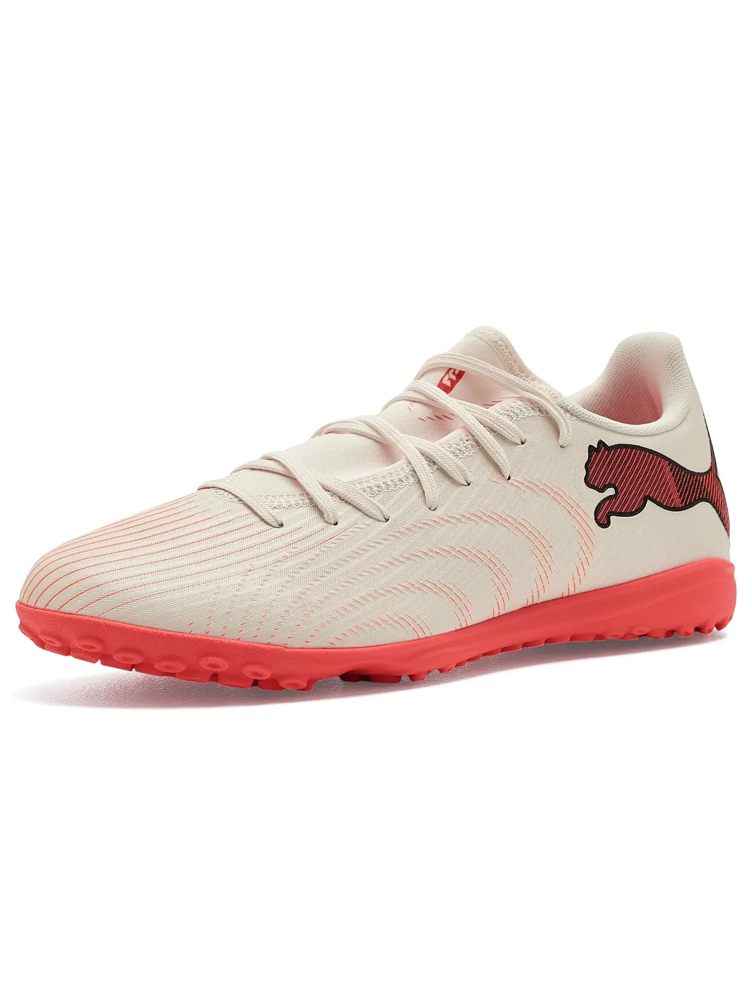 Бутсы для тренировок Future 9 Play Turf Training Soccer Shoes Puma — изображение 1 из 4, белый/красный/черный