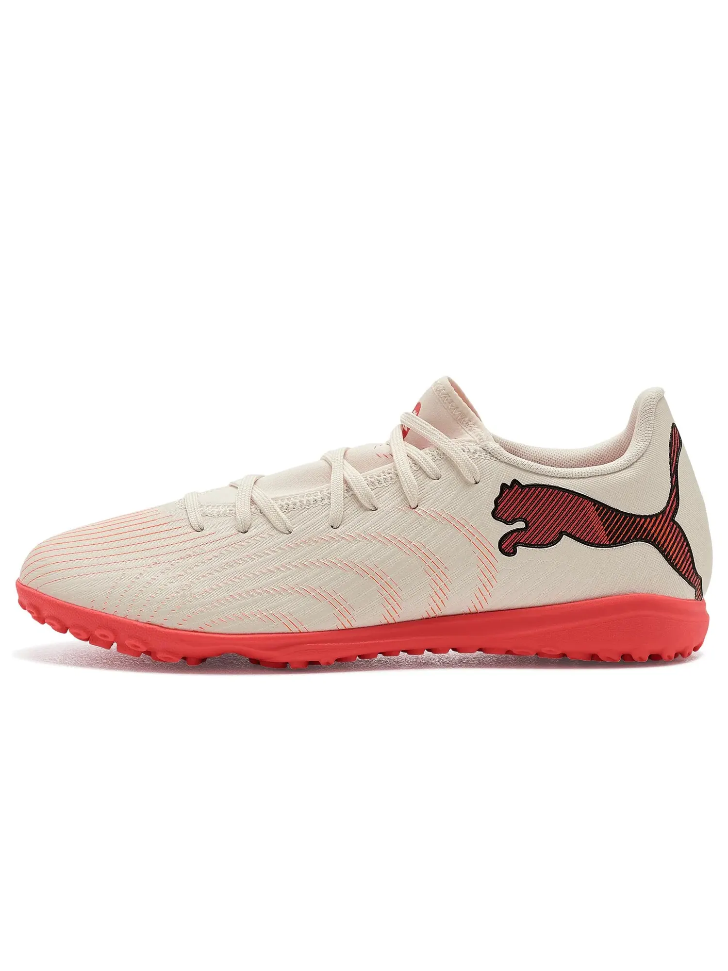 Бутсы для тренировок Future 9 Play Turf Training Soccer Shoes Puma — изображение 4 из 4, белый/красный/черный