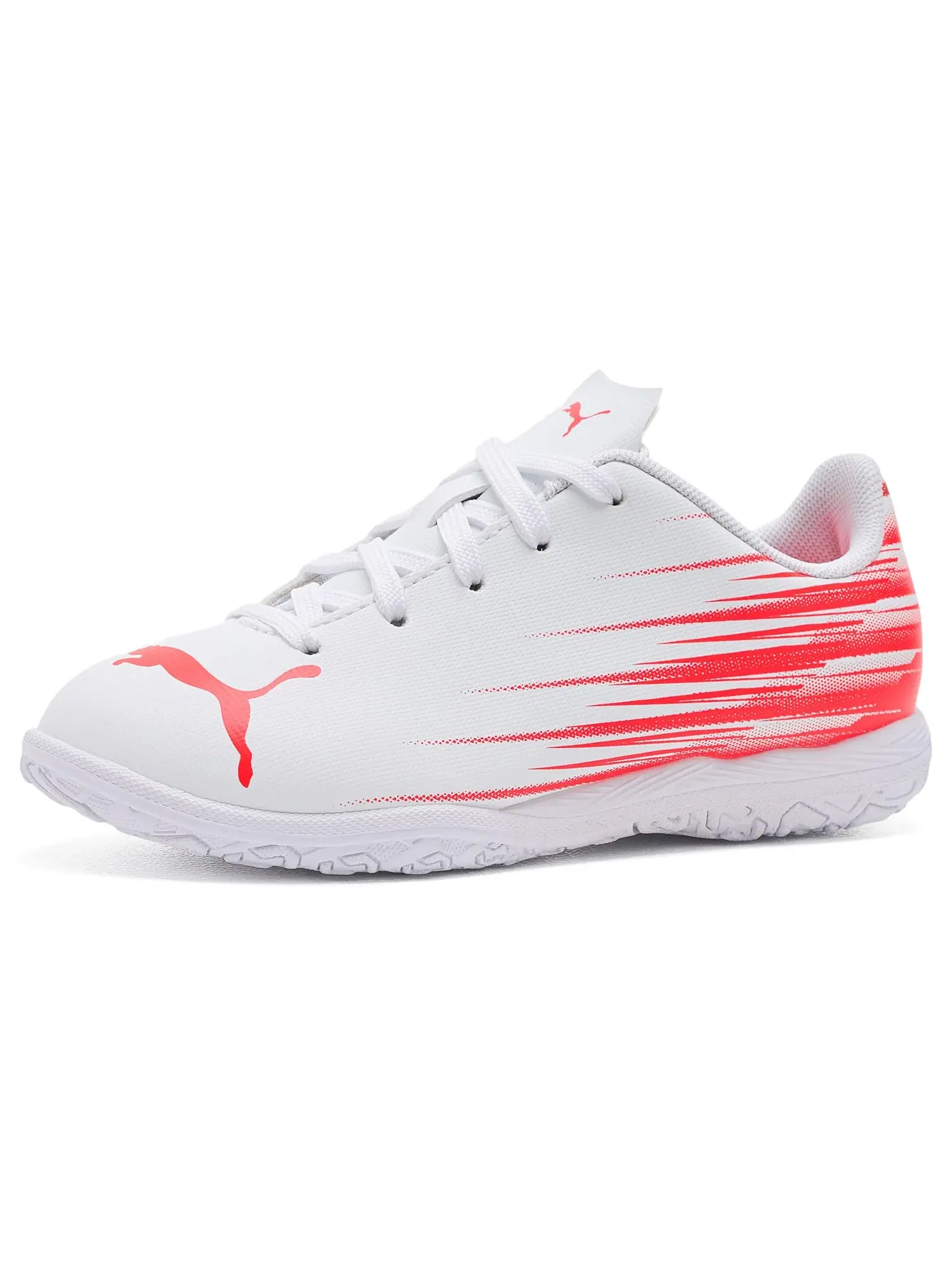 Бутсы для тренировок в зале Attacanto II Indoor Training Soccer Shoes (для маленьких и больших детей) Puma Kids — красный