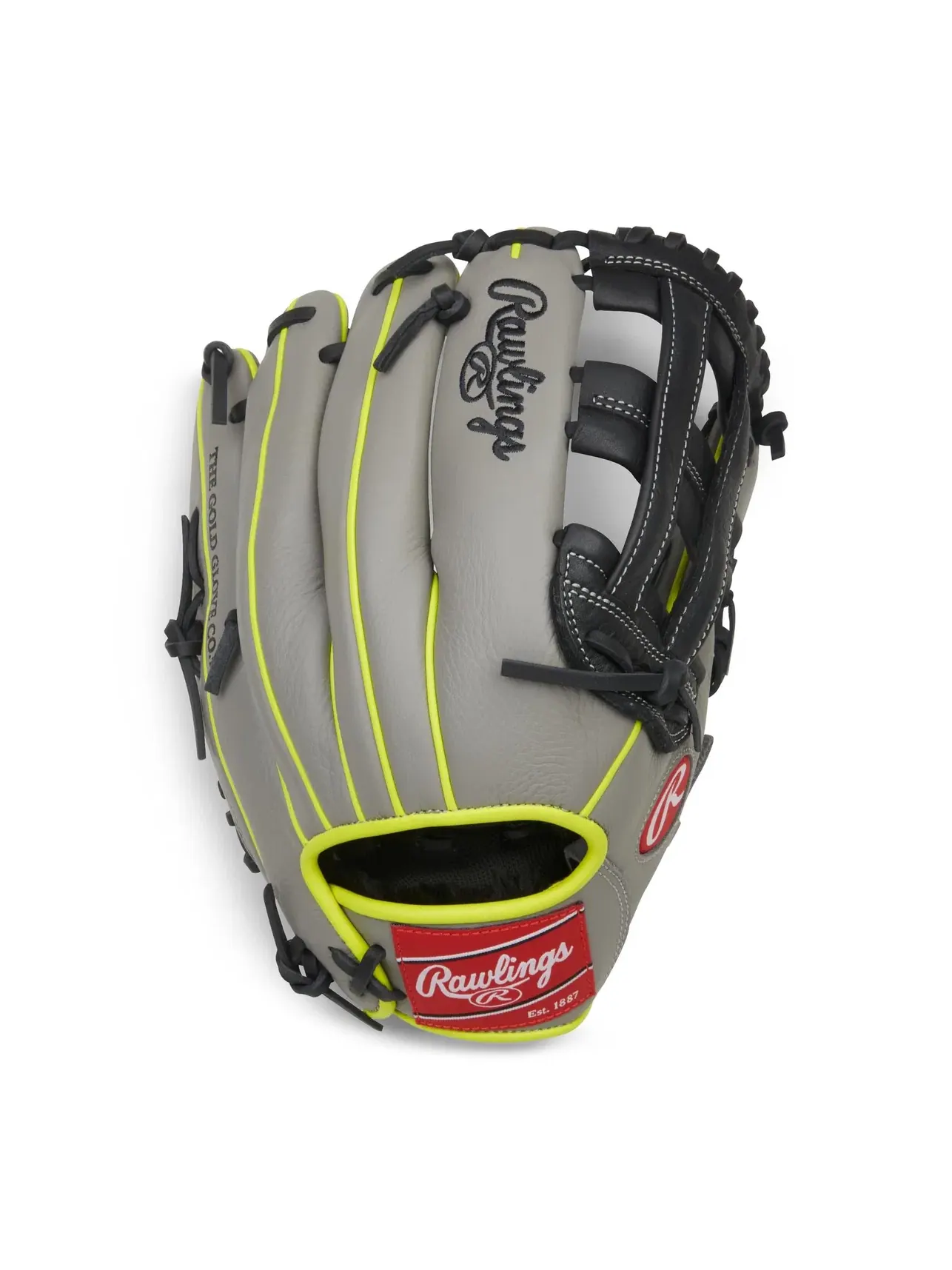 Детская бейсбольная перчатка Select Pro Lite Rawlings — изображение 2 из 2, серый/черный