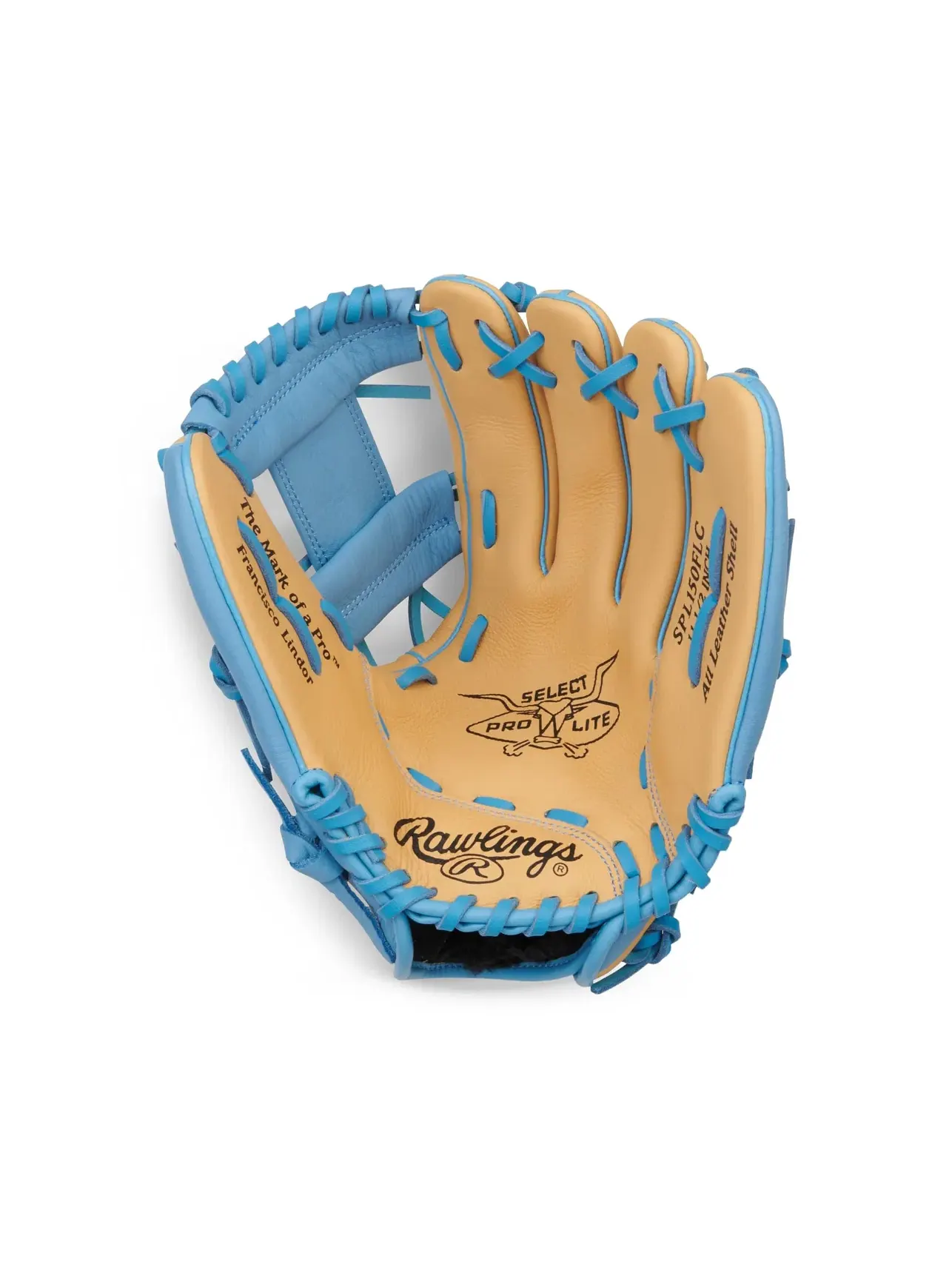 Детская бейсбольная перчатка Select Pro Lite Rawlings — синий