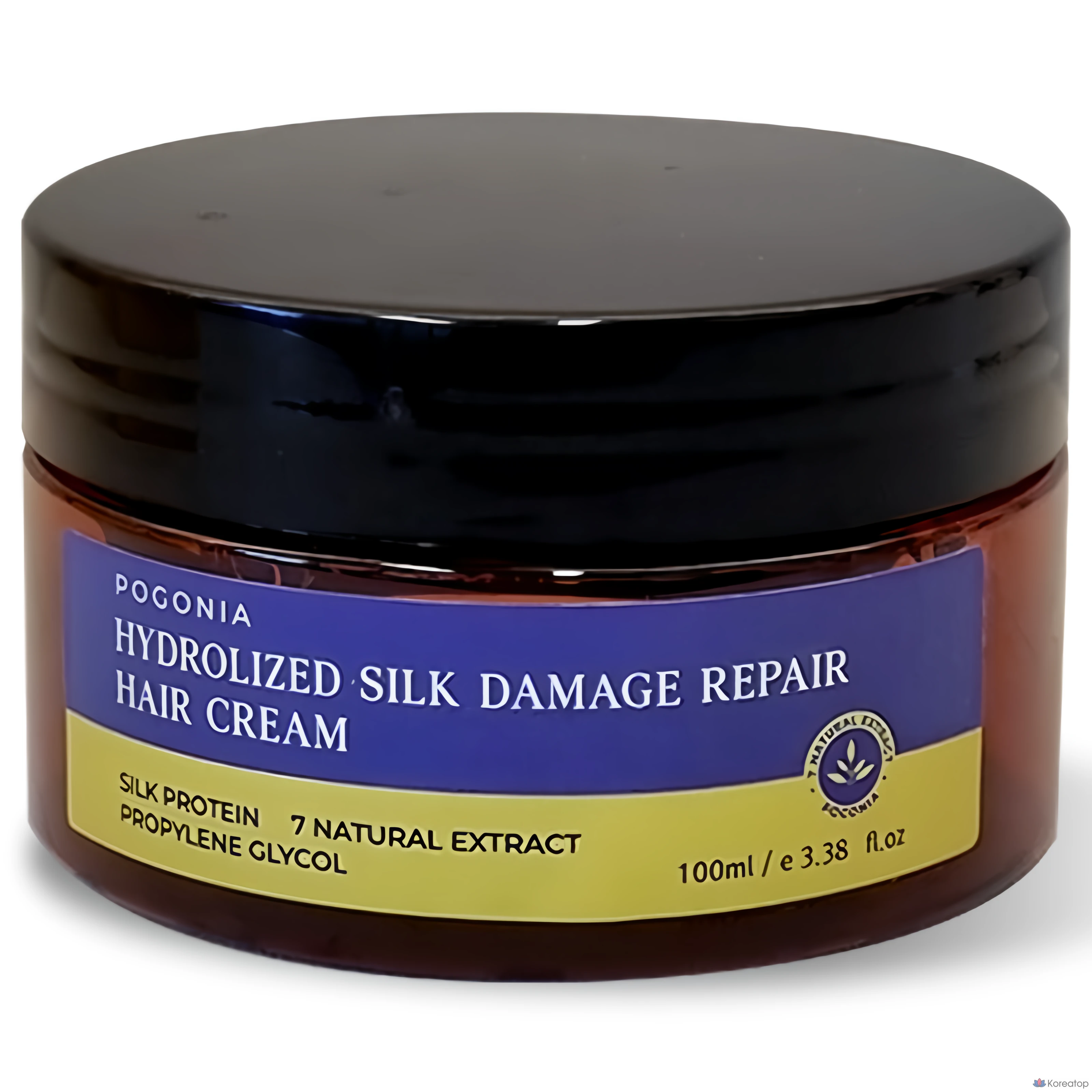 Крем для волос Pogonia Damage Hair Repair Silk Cream Perm Dye Damage Recovery Curl Cream, 100 мл, 1 шт.
