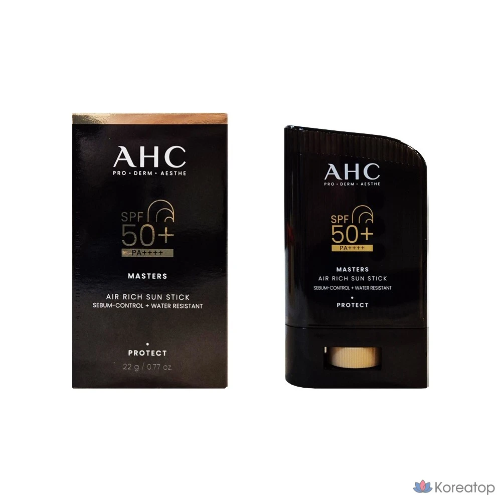 Солнцезащитный стик AHC Masters Air Rich Sunstick SPF50+ PA++++, 22 г, 1 шт.
