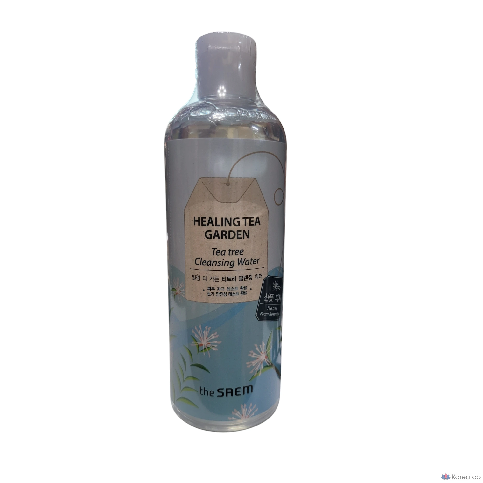 Очищающая вода The Saem Healing Tea Garden Tea Tree Cleansing Water, 400 мл, 1 шт.