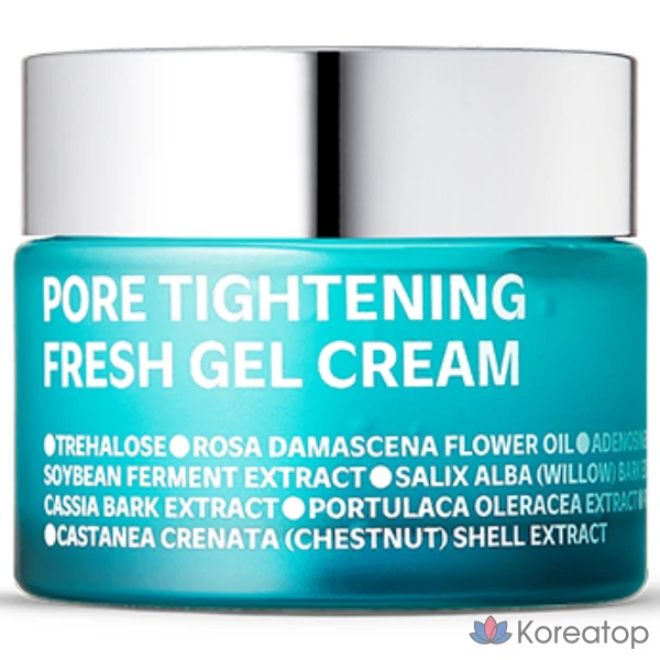 Гель-крем для сужения пор Isoi Pore Tightening Fresh, 50 мл, 1 шт.