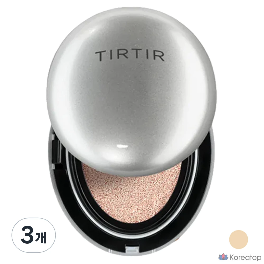 Кушон TIRTIR Mask Fit Aura Cushion, оттенок 21N Ivory, 4.5 г, 3 шт.