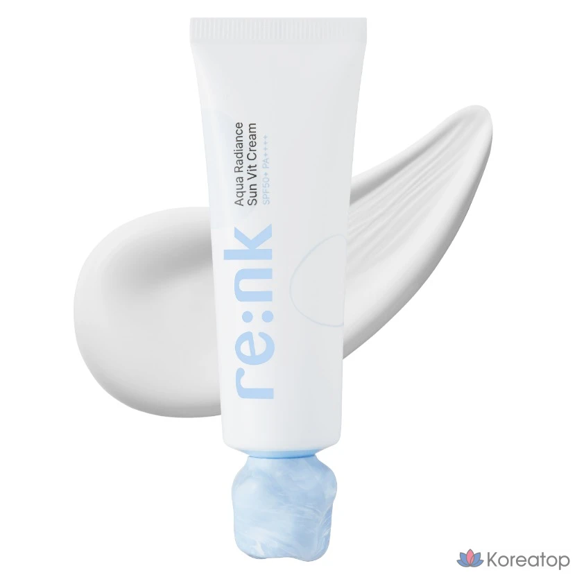 Солнцезащитный крем Re:Nk Aqua Radiance Sun Cream SPF50+ PA++++, 50 мл, 1 шт.