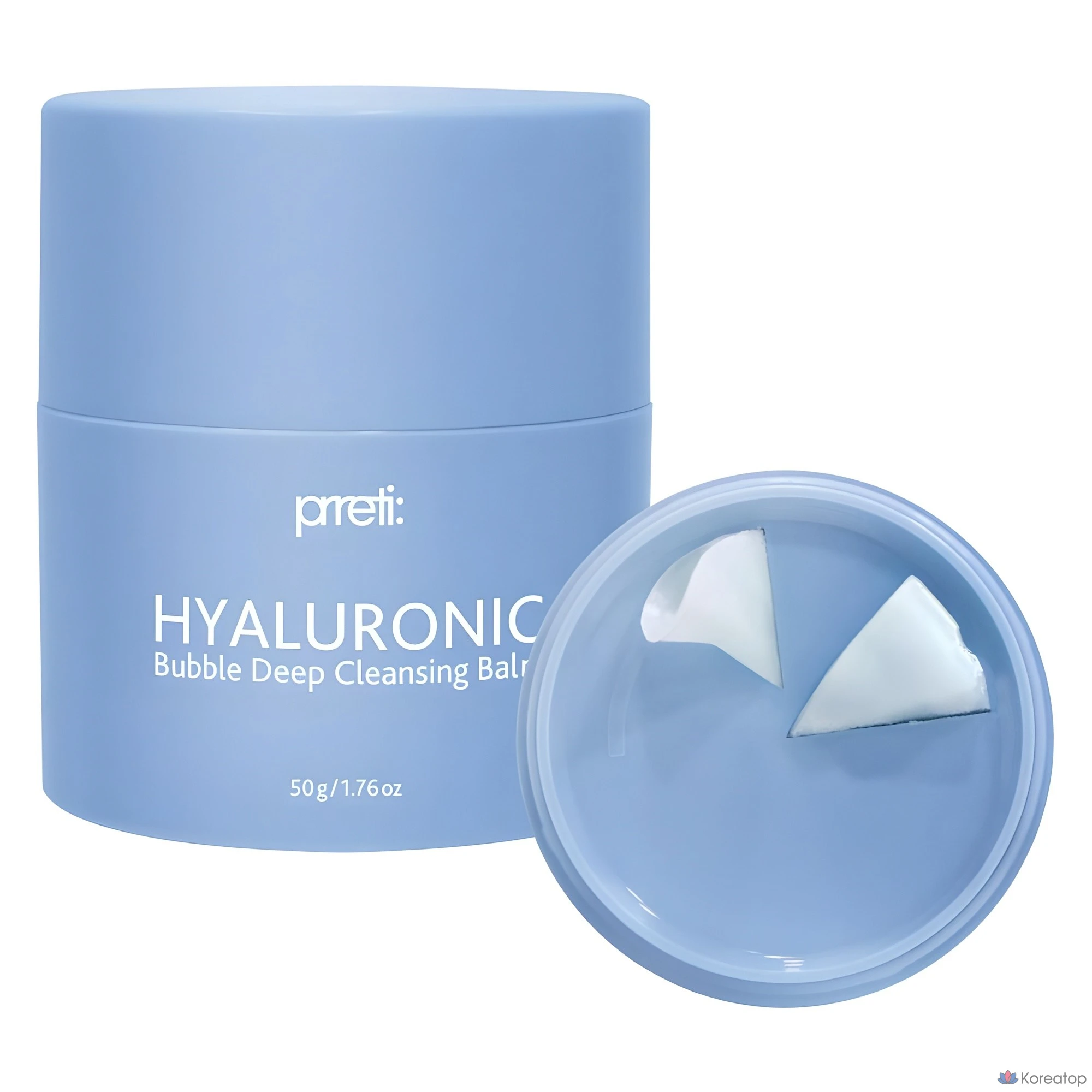 Очищающий бальзам Prreti Hyaluronic Bubble Deep Cleansing Balm, 50 г, 1 шт.