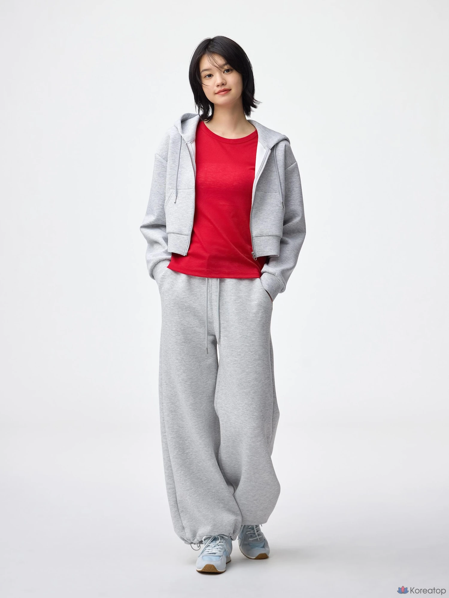 Брюки Uniqlo Puff Sweat Baggy Pants