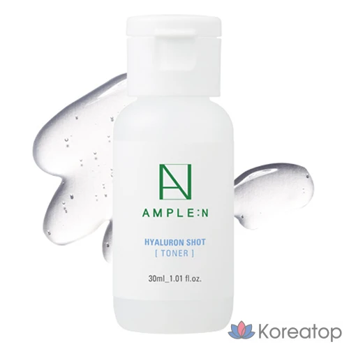 Тонер AMPLE:N Hyaluron Shot Toner, 30 мл, 1 шт.