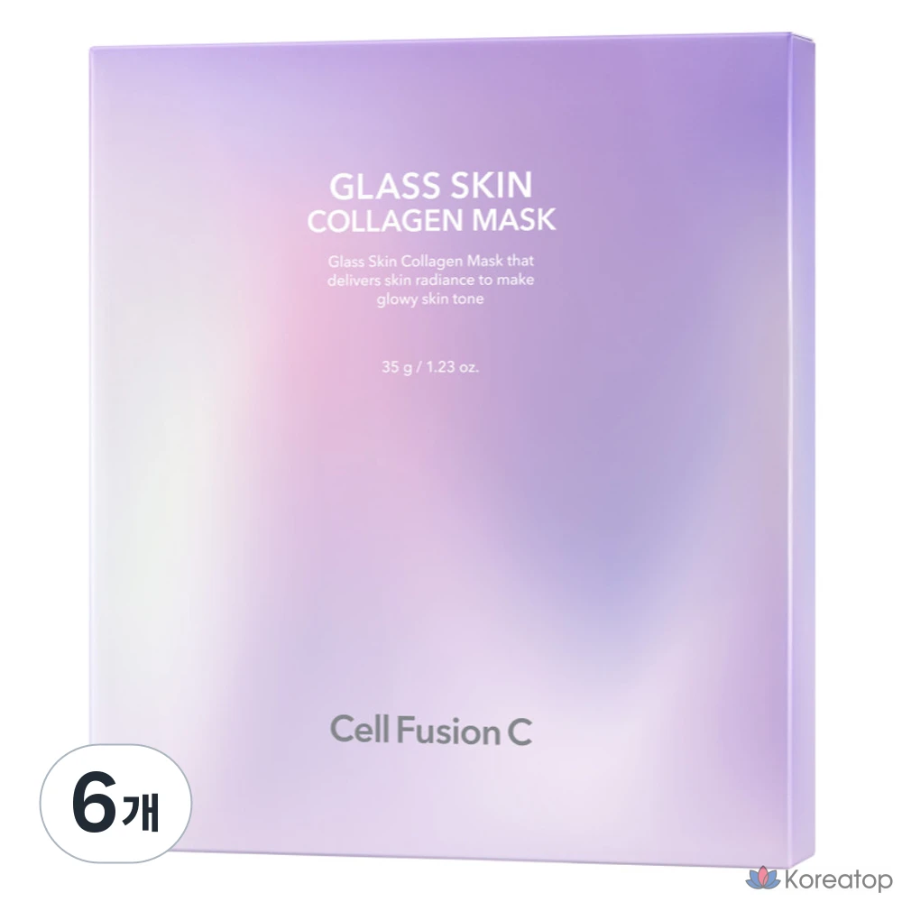 Тканевая маска для лица CELL FUSION C Glass Skin Collagen Mask, 30 шт.