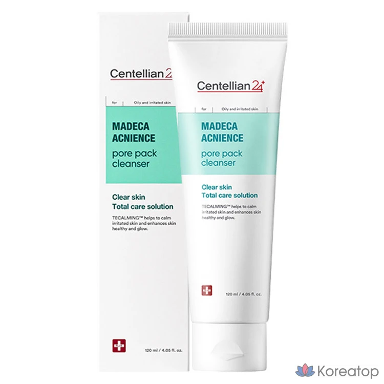 Очищающая маска-пенка Centellian24 Madeca Acniance Pore Pack Cleanser, 120 мл, 1 шт.