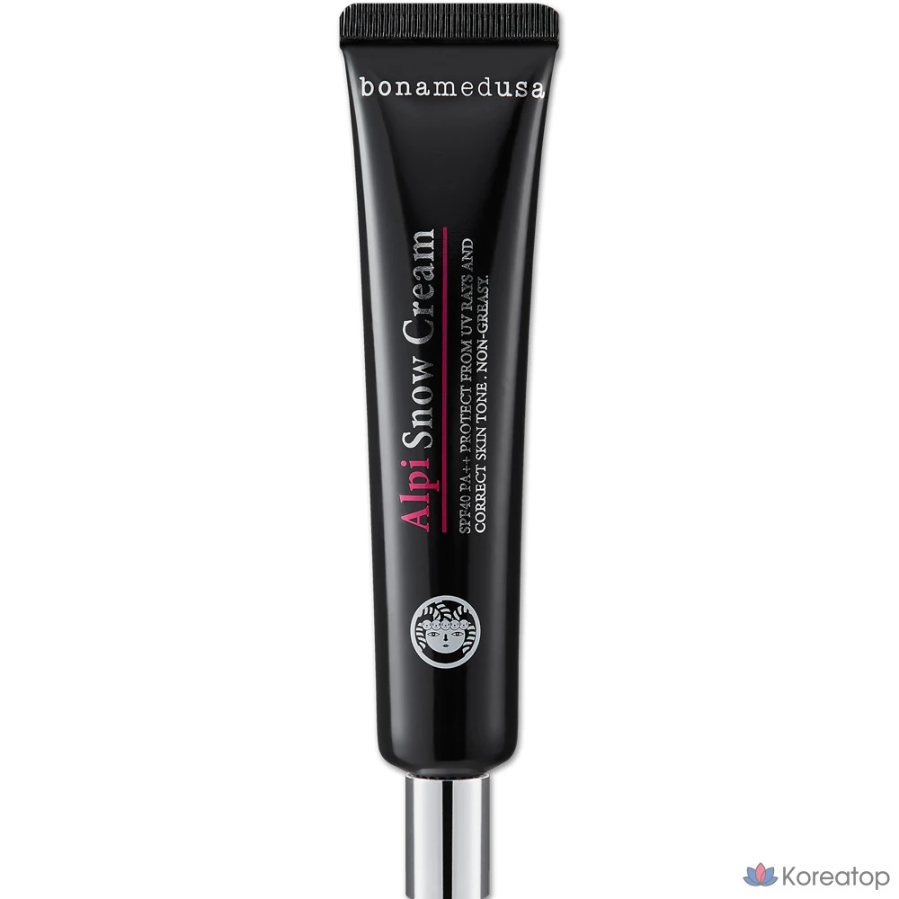 Солнцезащитный крем Bonamedusa Alpi Snow Cream SPF42 PA++ Natural Whitening, 40 мл, 1 шт.