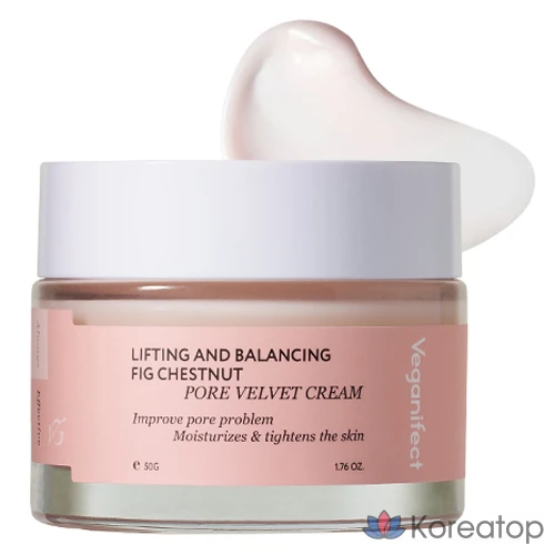 Крем Veganifect Lifting &amp; Balancing Muham Pore Velvet Cream, 50 г, 1 шт.