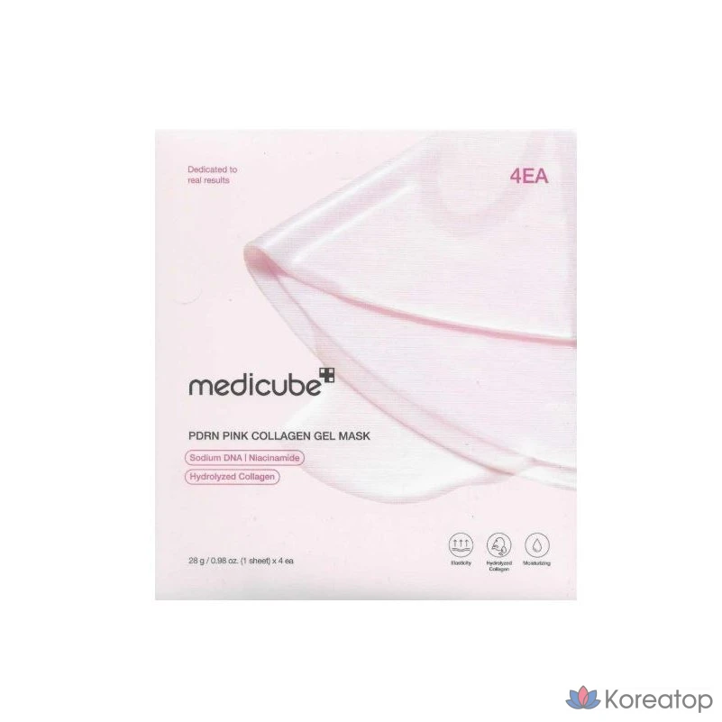 Гелевая маска для лица Medicube PDRN Pink Collagen Gel Mask, 1 шт.