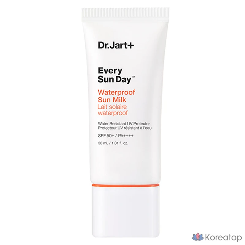 Солнцезащитный крем Dr. Jart+ Every Sun Day Waterproof Sun Milk SPF50+ PA++++, 30 мл, 1 шт.