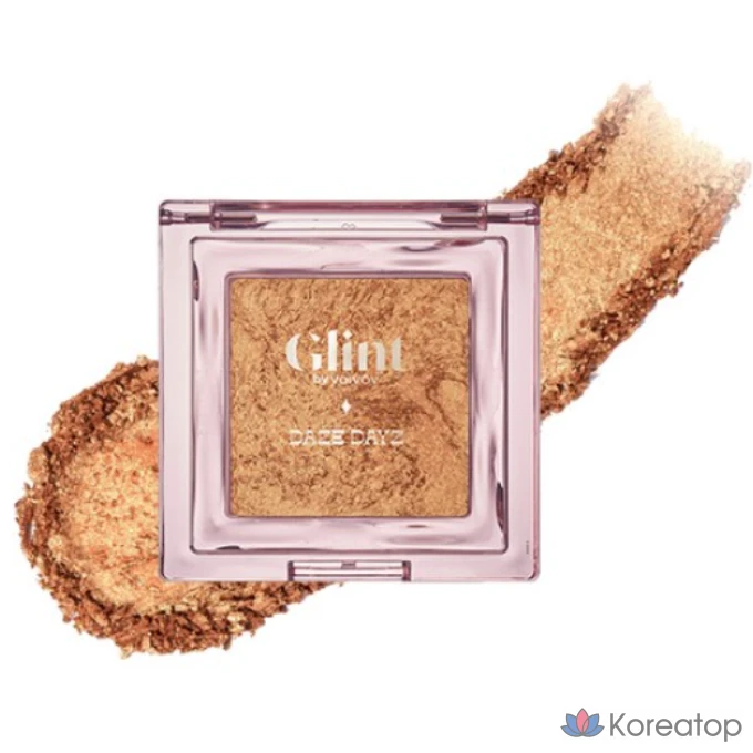 Хайлайтер Glint by VDIVOV, оттенок Afternoon Bronze (08), 3.8 г, 1 шт.