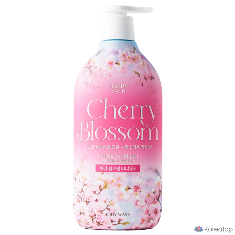 Гель для душа Happy Bath Cherry Blossom Body Wash, 900 г, 1 шт.
