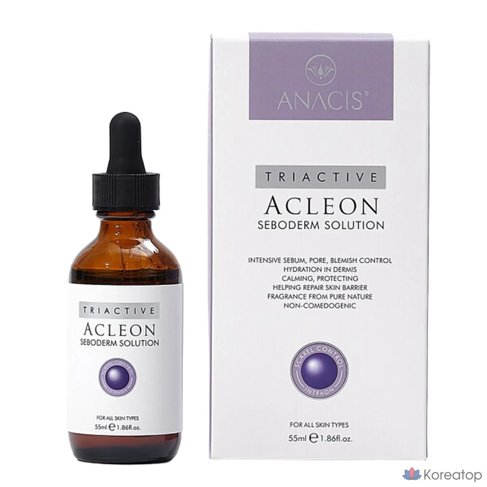 Ампульная сыворотка ANACIS Acleon Sebodom Pore Niacinamide, 55 мл, 1 шт.