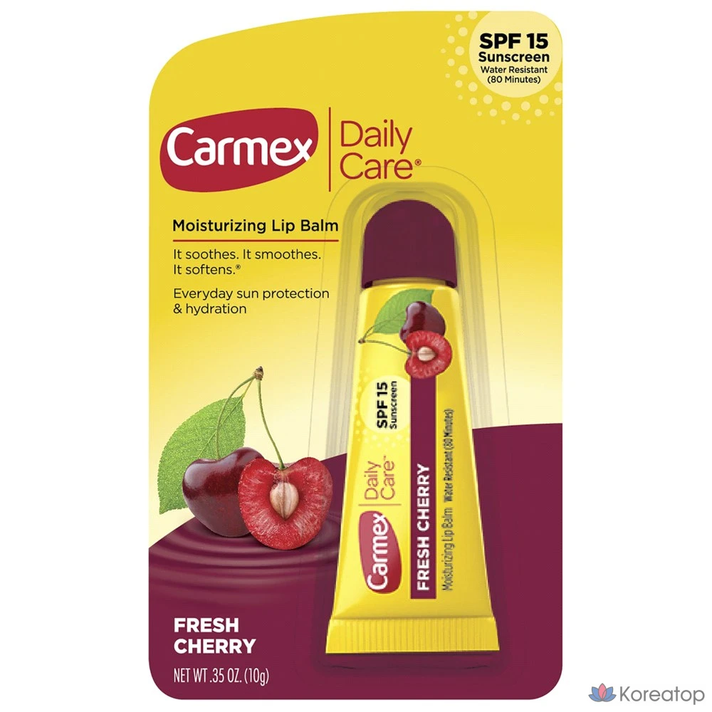 Бальзам для губ Carmex Daily Care Moisturizing Lip Balm Fresh Cherry, 1 шт.