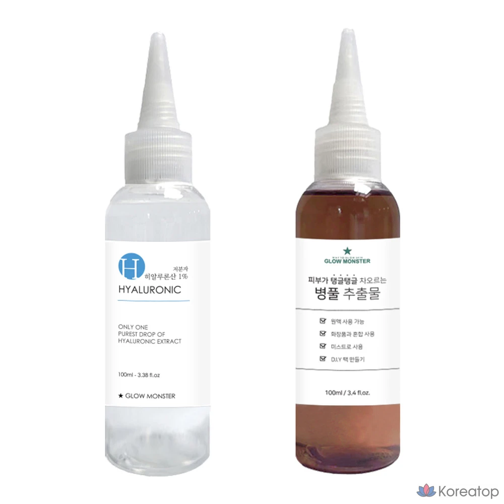 Ампульная сыворотка Glow Monster Centella Asiatica Extract + Low Molecular Hyaluronic Acid, 100 мл, 1 шт.