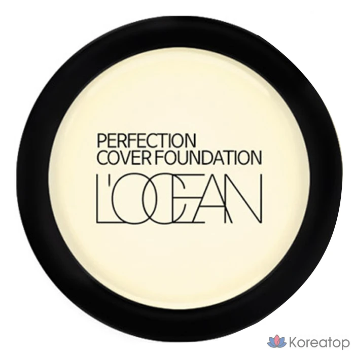 Тональный крем L'OCEAN Cover Foundation, оттенок 10 Cream Beige, 1 шт.