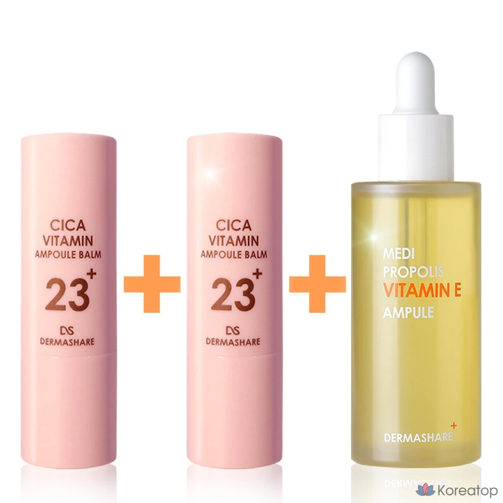 Ампульный бальзам Dermashare Multi Balm + Прополисная ампульная сыворотка, 11 г + 50 мл, 1 шт.