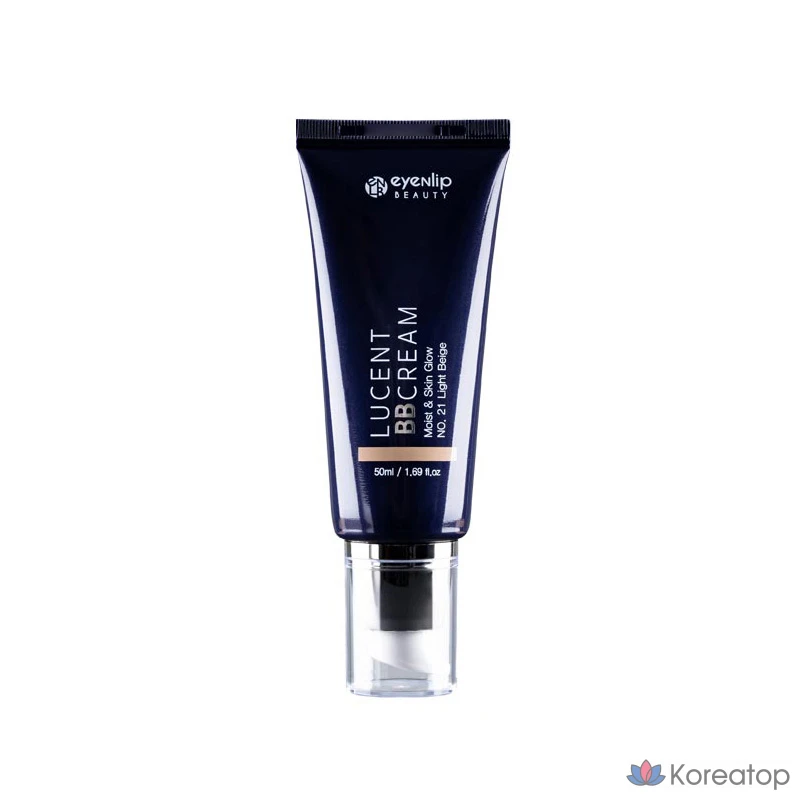 ББ-крем Eyenlip Lucent BB Cream, оттенок 21 Light Beige, 50 мл, 1 шт.